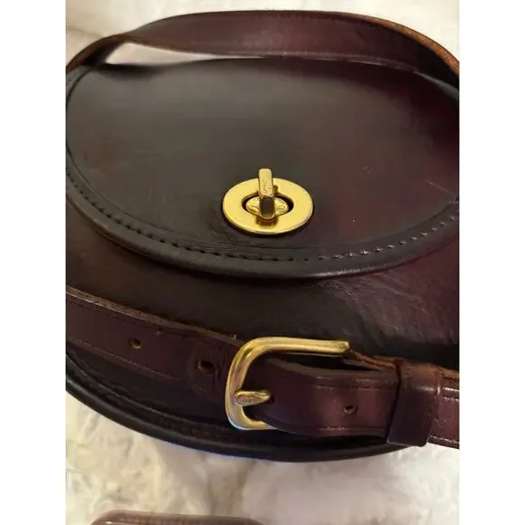 Beautifully Restored Coach Watson Crossbody – Mahogany - Picture 3 of 9